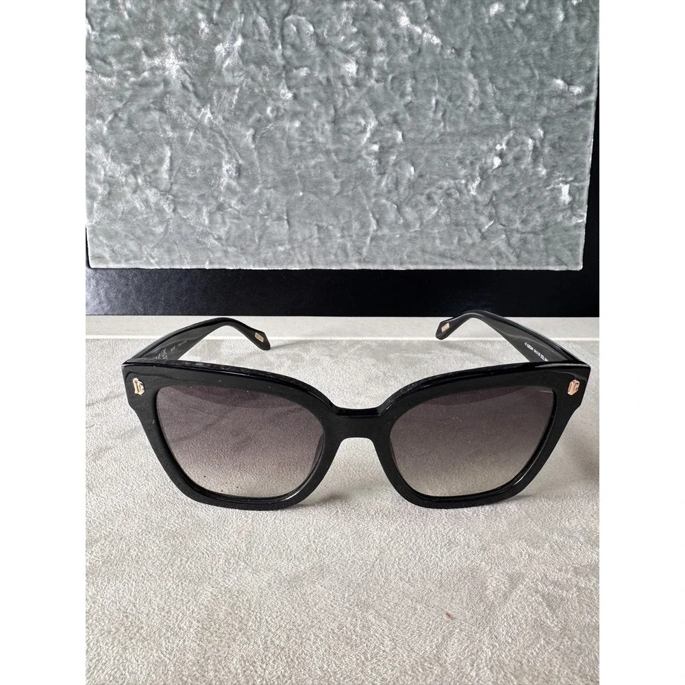 Just Cavalli SJC044 Women Sunglasses Black Snake Print Gradient Lenses *Read‎